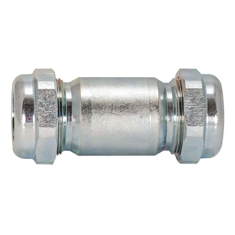 Eastman 4-1/8 Inch Long Pattern Compression Coupling, 3/4 Inch IPS, Galvanized Steel, 20564 - Image 3