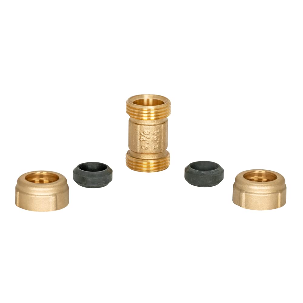 Eastman Short Pattern Compression Coupling, 1/2 Inch IPS x 3/4 Inch Copper, 3 Inch Length, 20523LF - Image 4