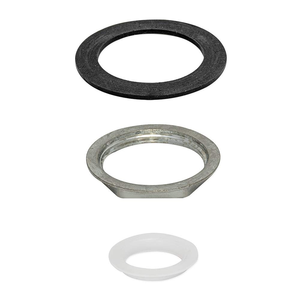 EZ-FLO 2-1/2 Inch Removable Kitchen Sink Strainer Drain Standard Shank Junior Duo with Die Cast Nut, Stainless Steel, 1-7/8 Inch to 2-1/4 Inch Opening, 30035 - Image 5